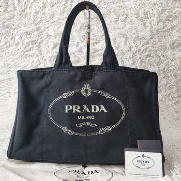 Discontinued ✨ Popular Color PRADA Canapa L Black 