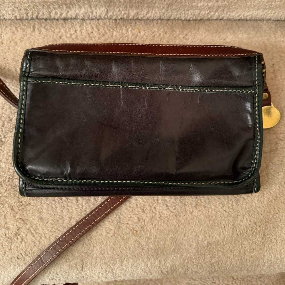 Vintage Brahmin flap crossbody - image 8