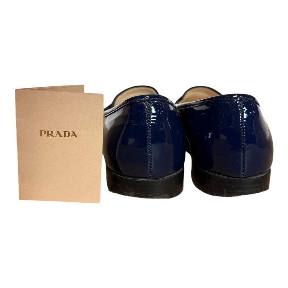 Prada × Vintage Vintage Prada Patent Leather Navy… - image 3