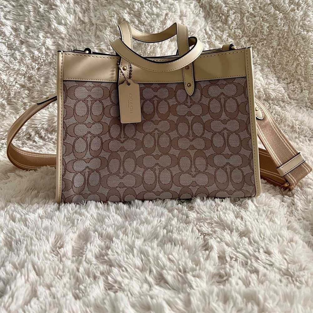 COACH Field Signature Jacquard Tote - image 3