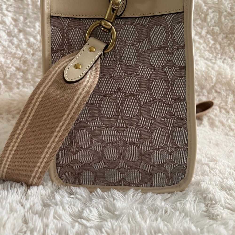 COACH Field Signature Jacquard Tote - image 4