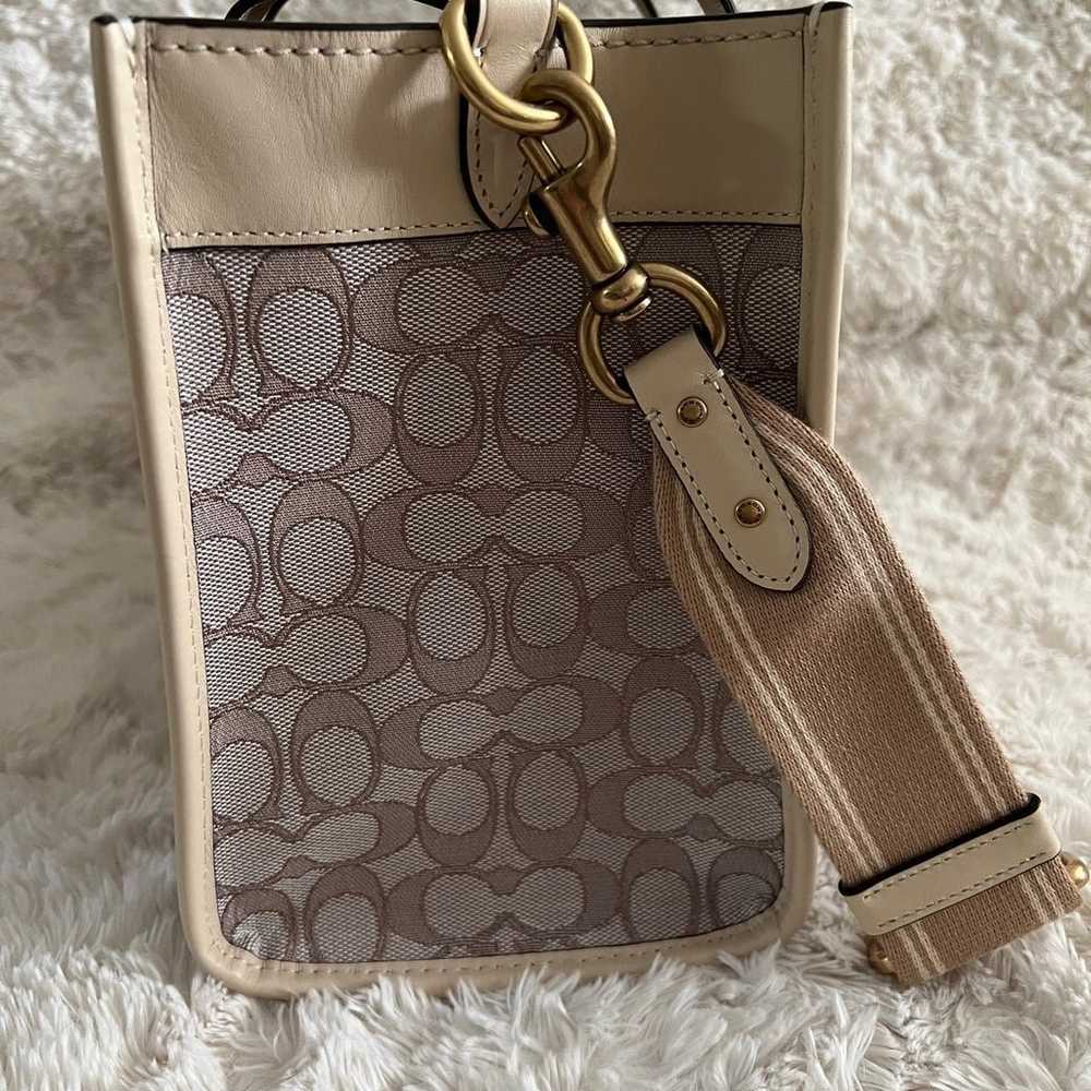 COACH Field Signature Jacquard Tote - image 6