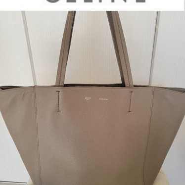 CELINE (old logo) Cabas Phantom Tote Shoulder Bag… - image 1