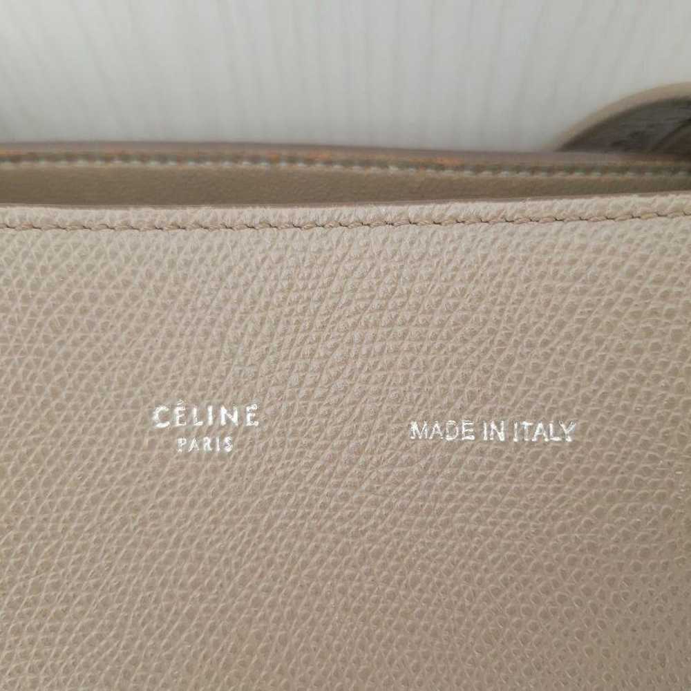 CELINE (old logo) Cabas Phantom Tote Shoulder Bag… - image 4