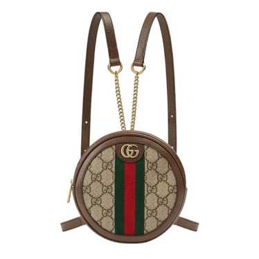 Authentic Gucci Mini Ophidia Round Backpack