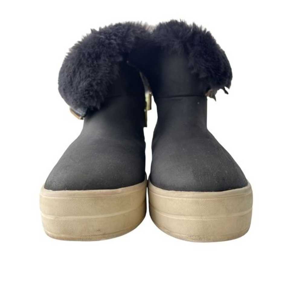 J Slides Henley Sneaker Snow Boots Platfrom Black… - image 6