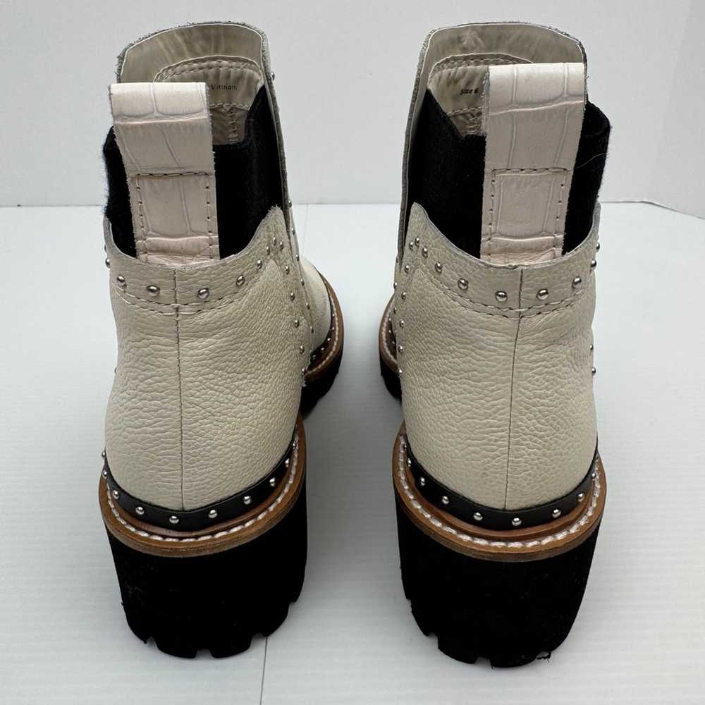 Dolce Vita Huey Women’s 6 Off White Studded Chunk… - image 4