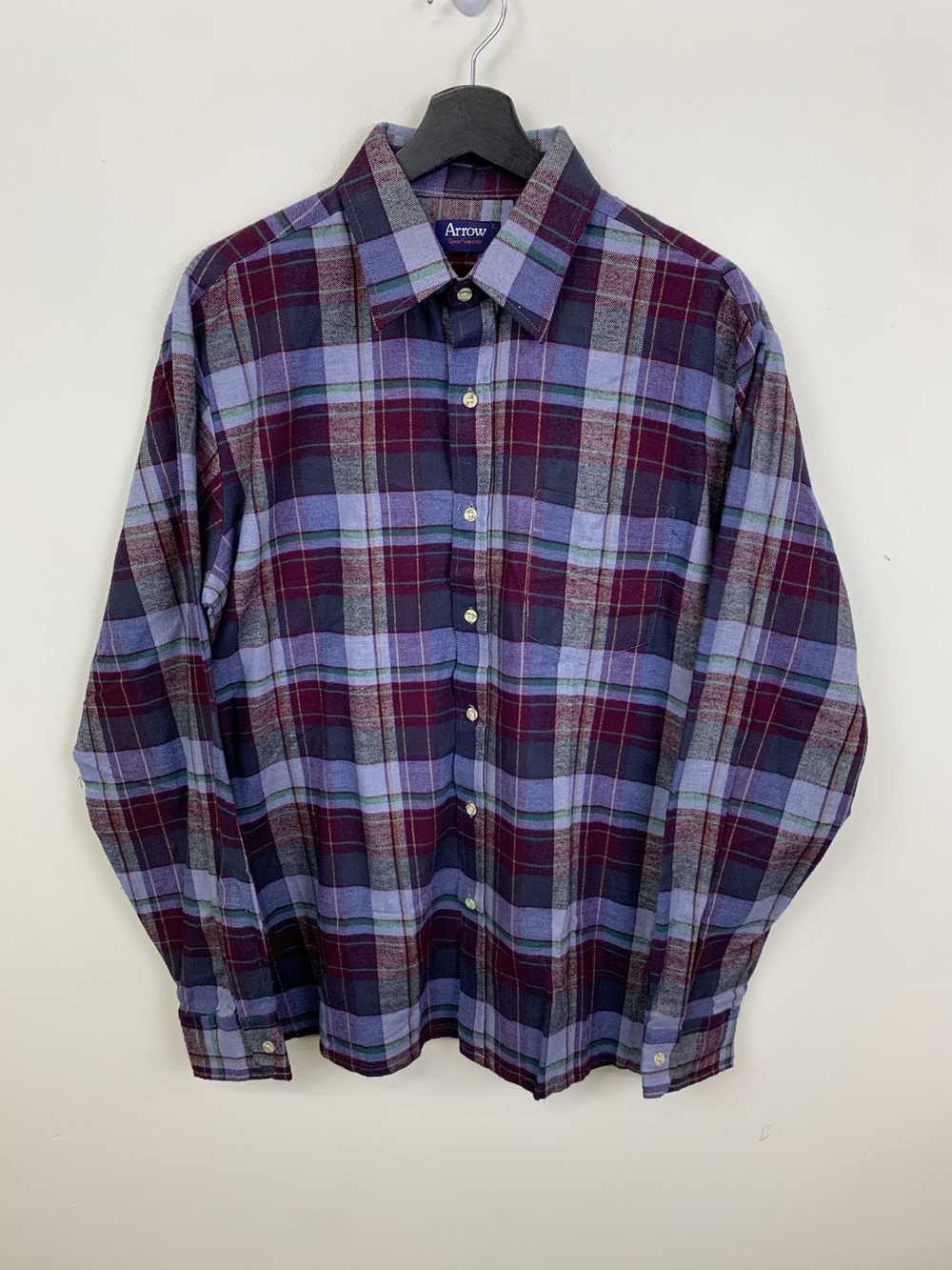 Flannel × Streetwear × The Button Up Vintage Flan… - image 1