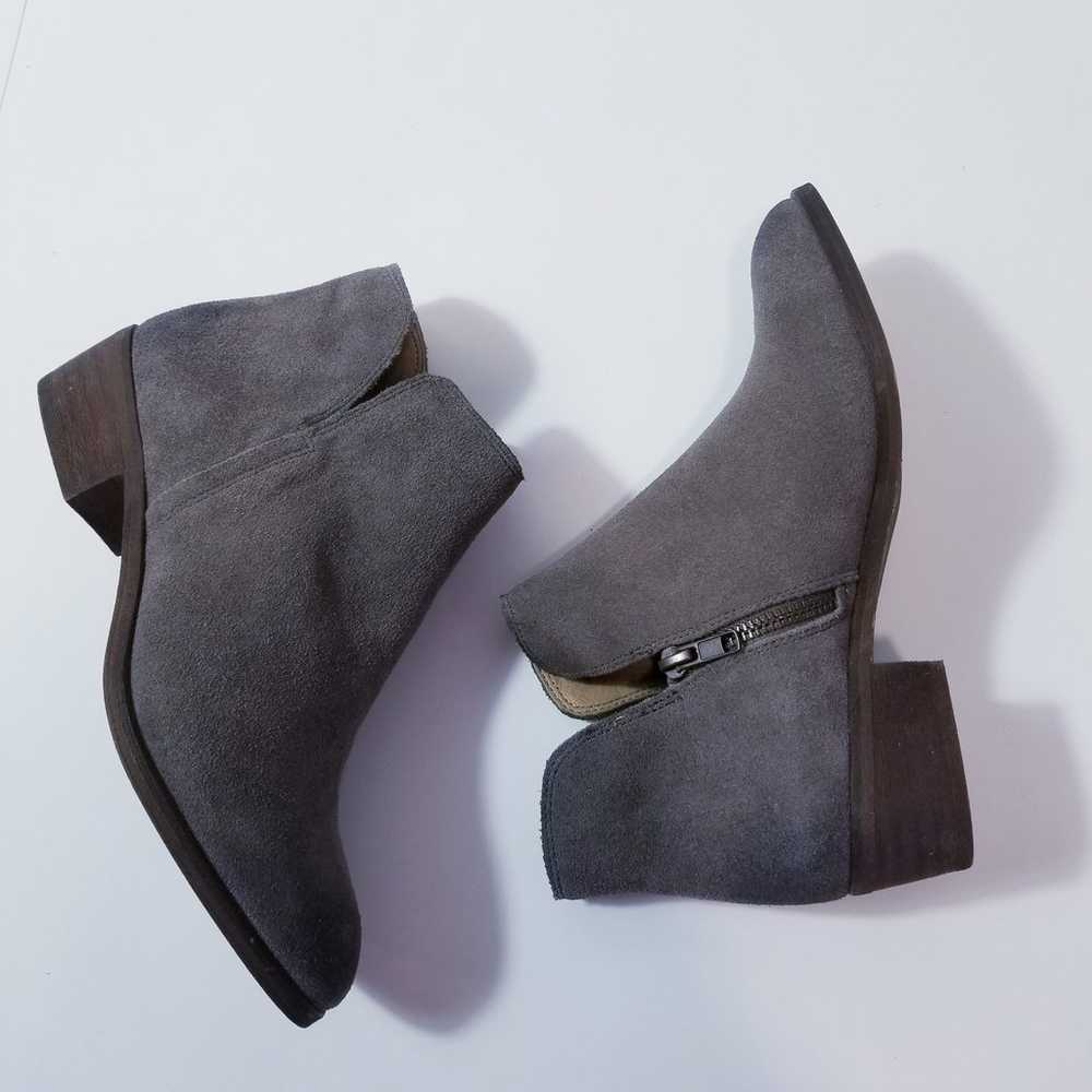 Splendid Suede Leather Gray Booties - image 1