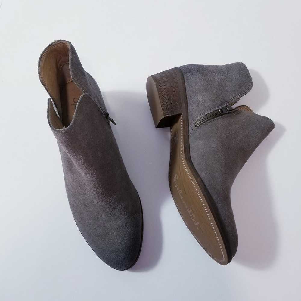 Splendid Suede Leather Gray Booties - image 4