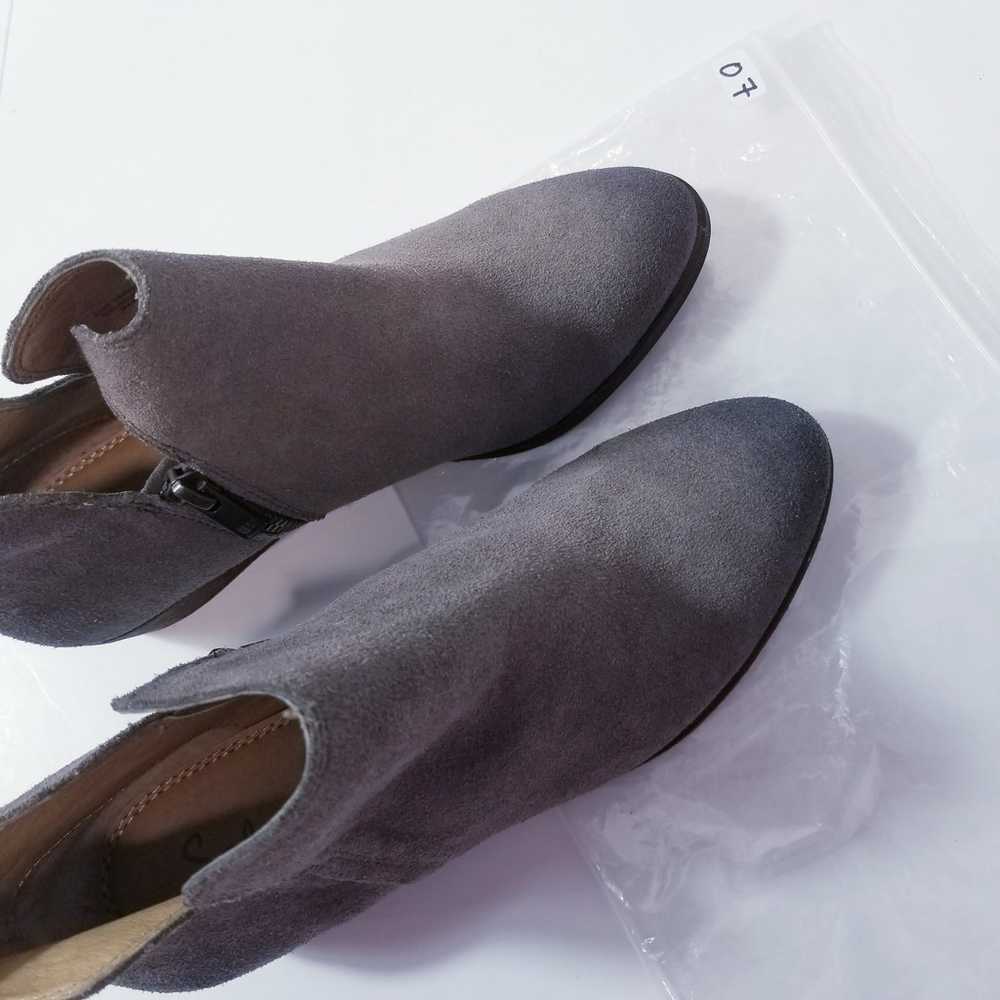 Splendid Suede Leather Gray Booties - image 5