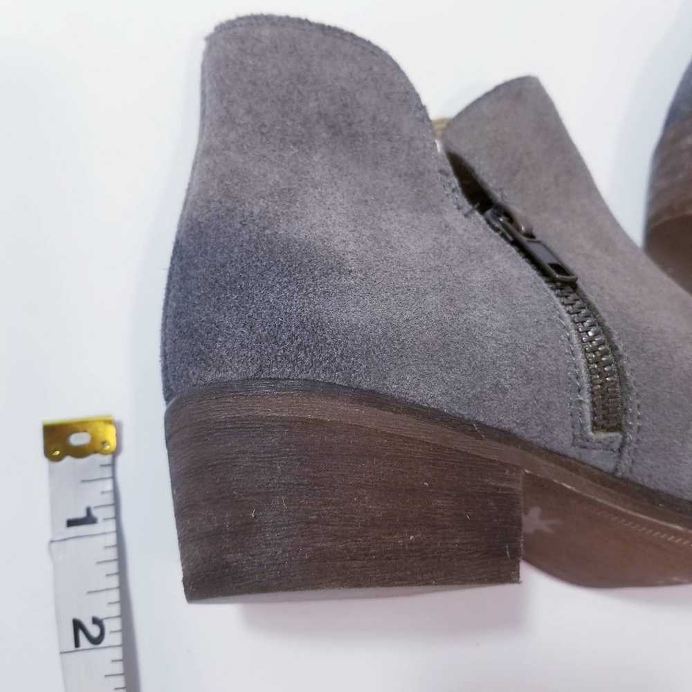 Splendid Suede Leather Gray Booties - image 7