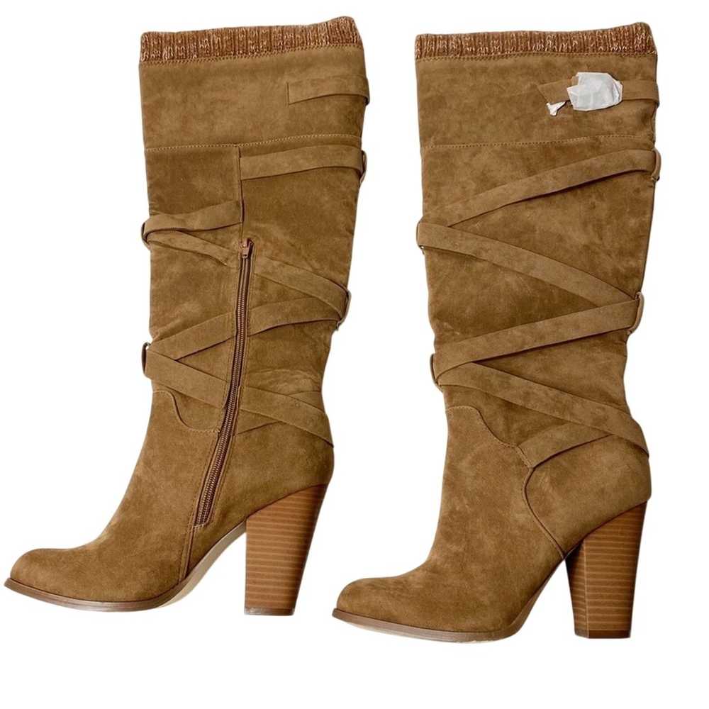 JUSTFAB ALEEMA OVER THE KNEE WINTER WOMEN BOOTS U… - image 1