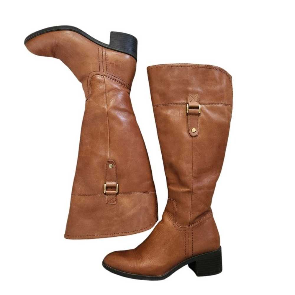 Franco Sarto Lizbeth Tall Riding Boots Wide Calf … - image 4