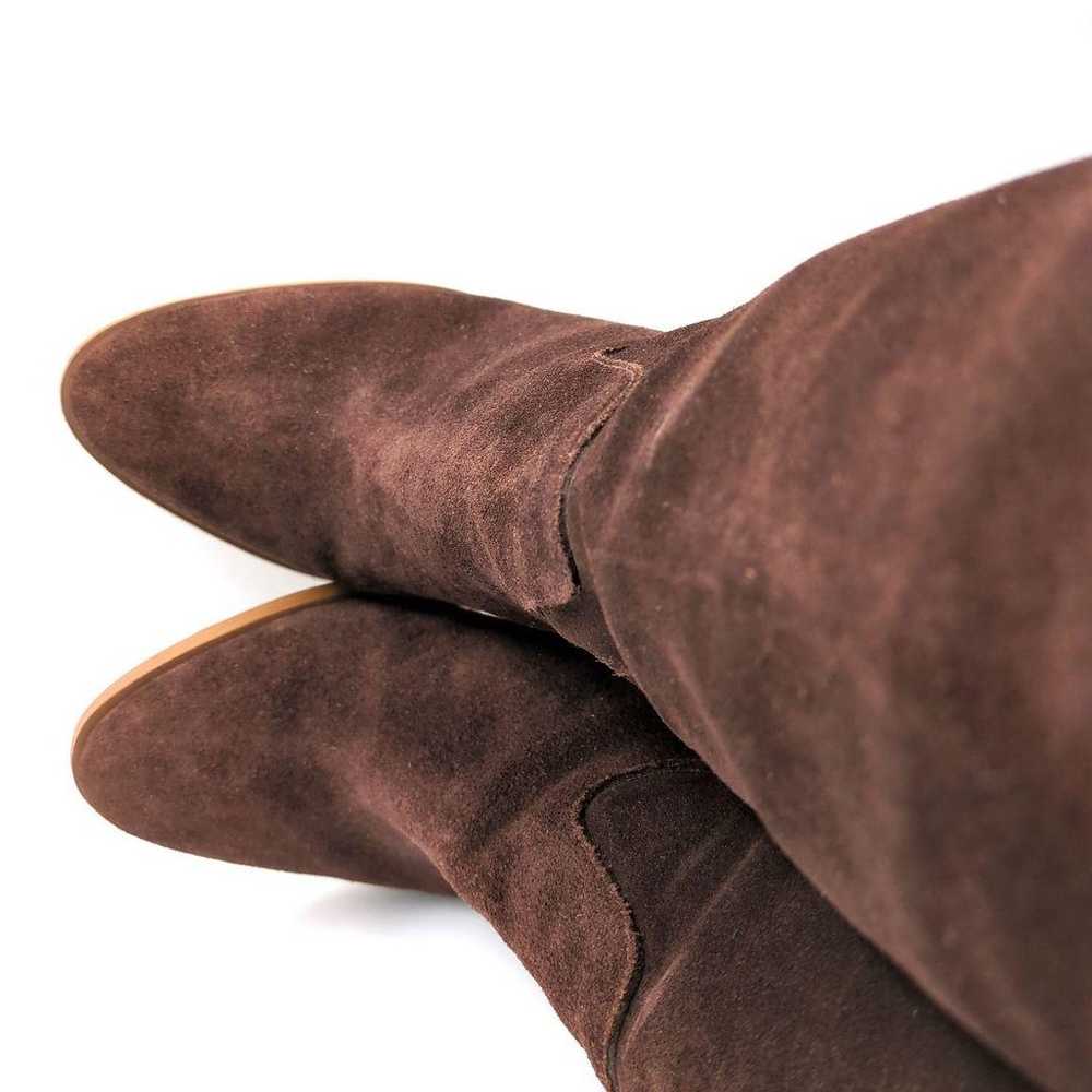 MICHAEL KORS Long Boots 24cm Brown Suede - image 7