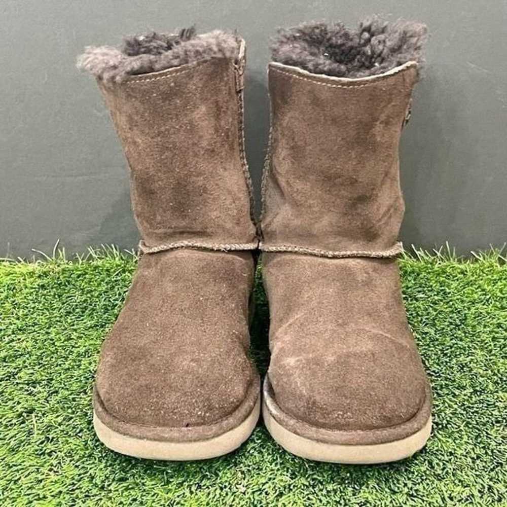 UGG Marciela II Sheepskin 2 Button Boots. Size 7. - image 2