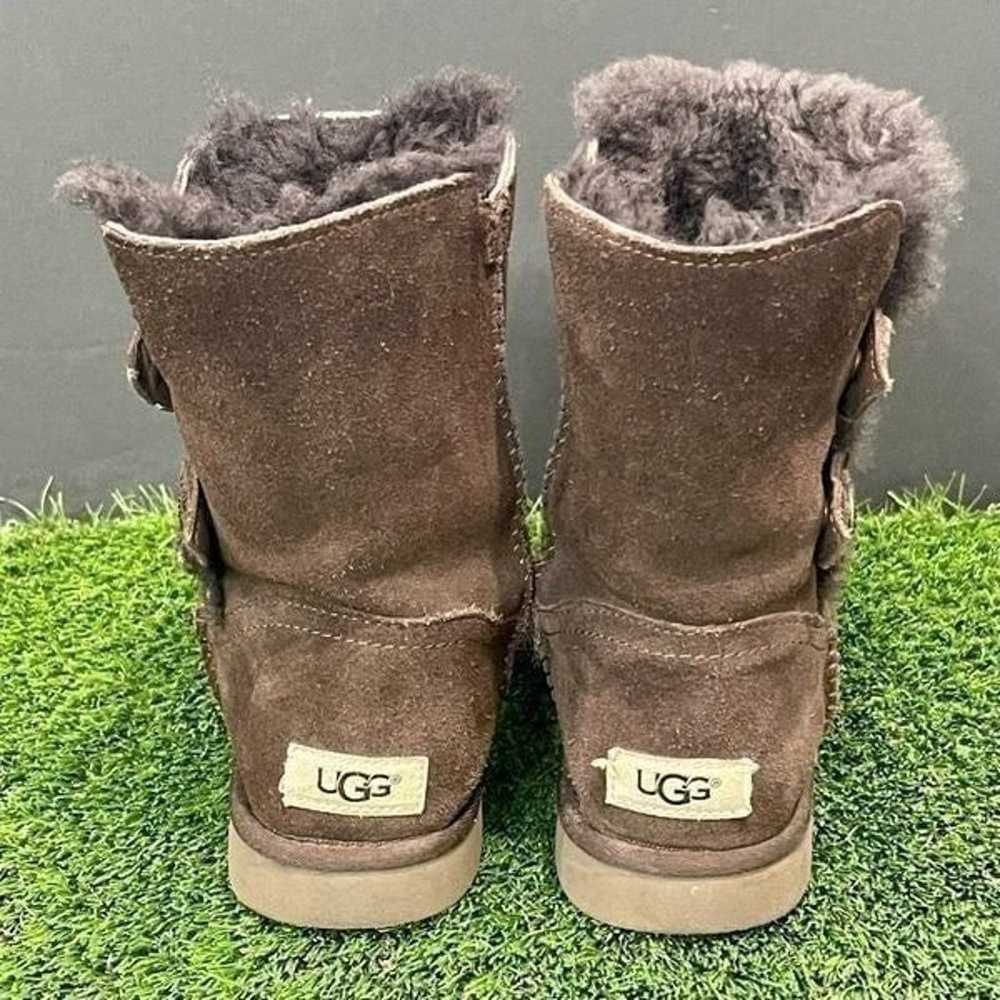 UGG Marciela II Sheepskin 2 Button Boots. Size 7. - image 4