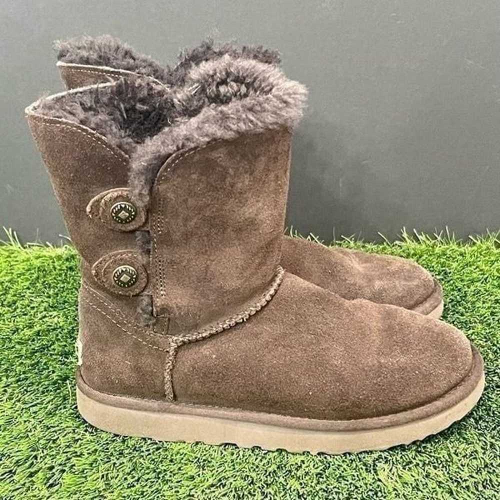 UGG Marciela II Sheepskin 2 Button Boots. Size 7. - image 5