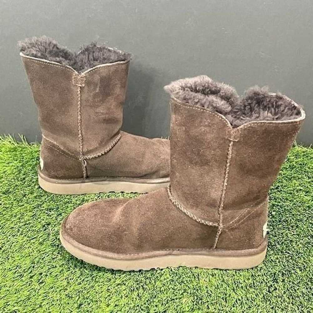 UGG Marciela II Sheepskin 2 Button Boots. Size 7. - image 6