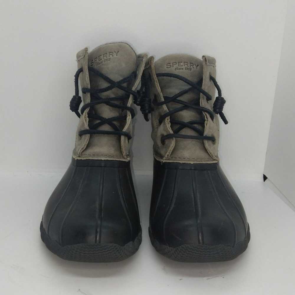 Sperry Womens Pre-owned Saltwater Cove Black/Gray… - image 3