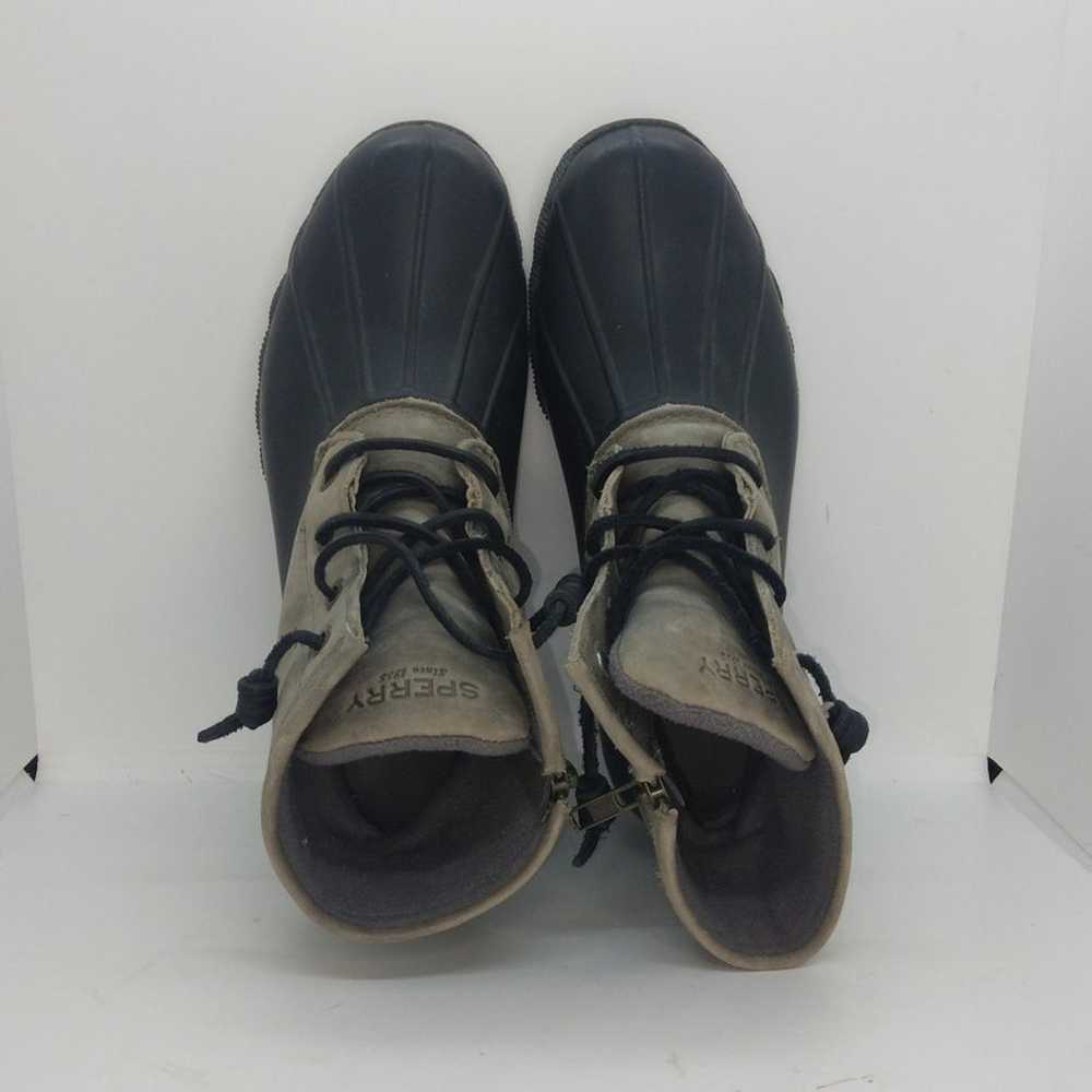 Sperry Womens Pre-owned Saltwater Cove Black/Gray… - image 4