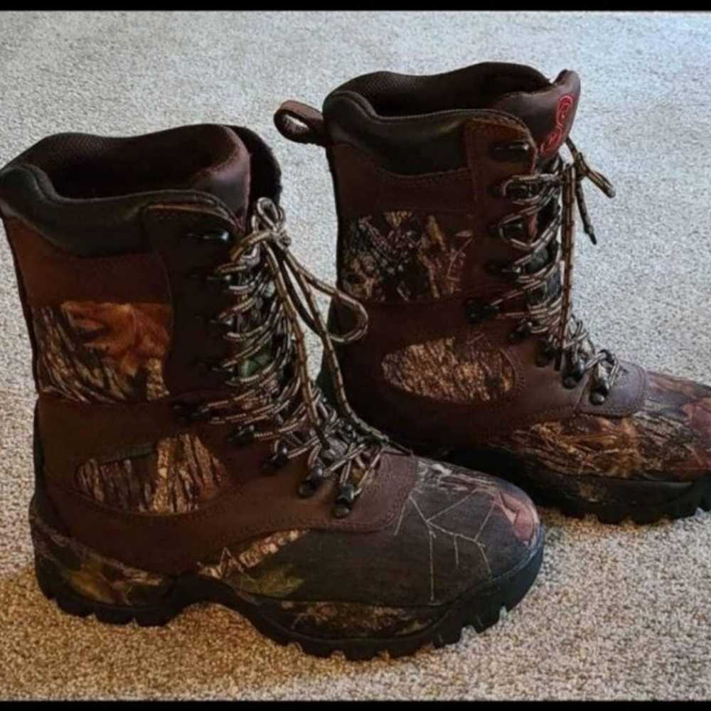 Womens Size 6.5 Camo Hunting Boots Bass Pro Shops - image 1