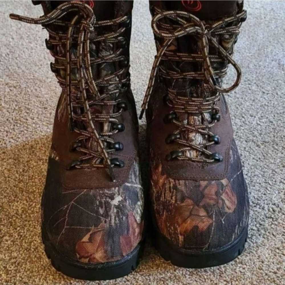 Womens Size 6.5 Camo Hunting Boots Bass Pro Shops - image 2