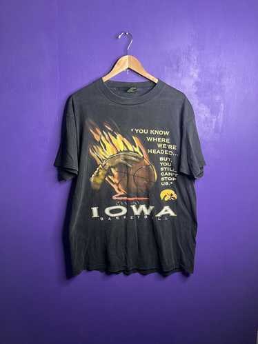 American College × Vintage Vintage 90s Iowa Hawke… - image 1