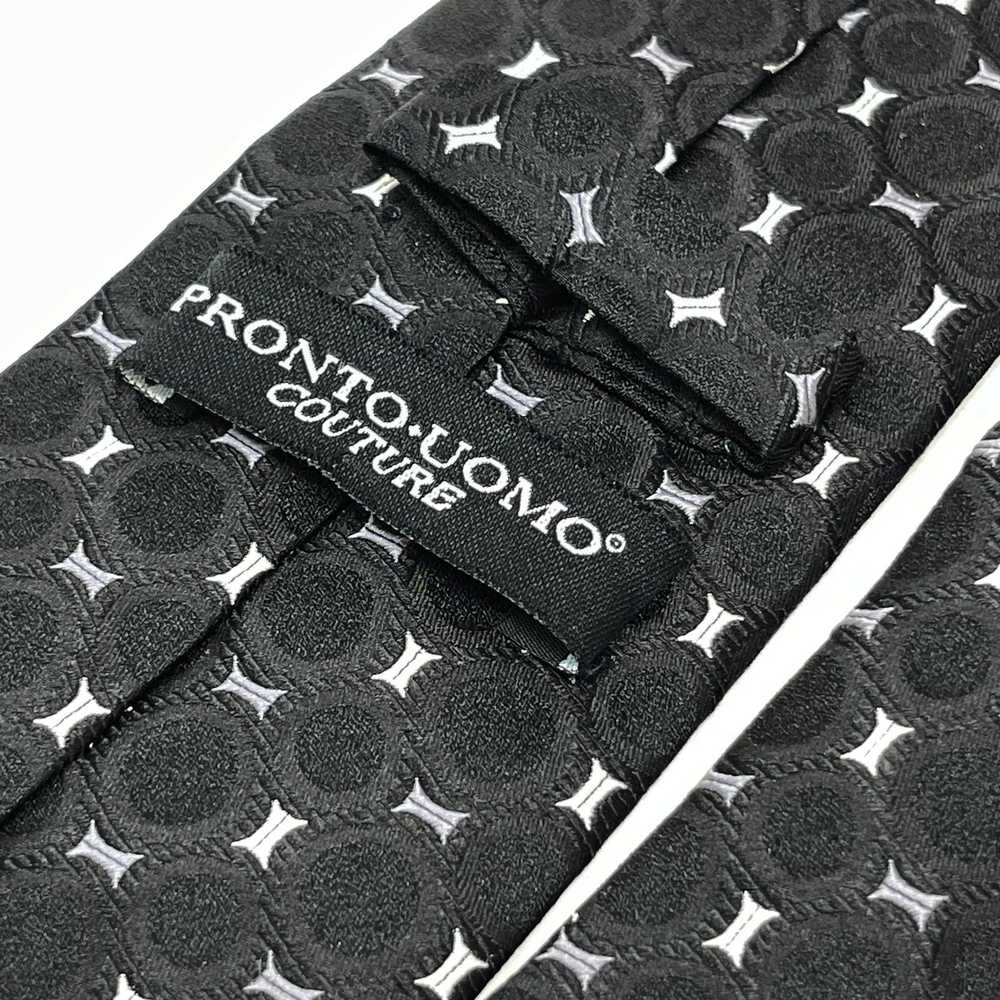 Pronto Uomo Pronto Uomo Couture 100% Silk Tie Men… - image 3