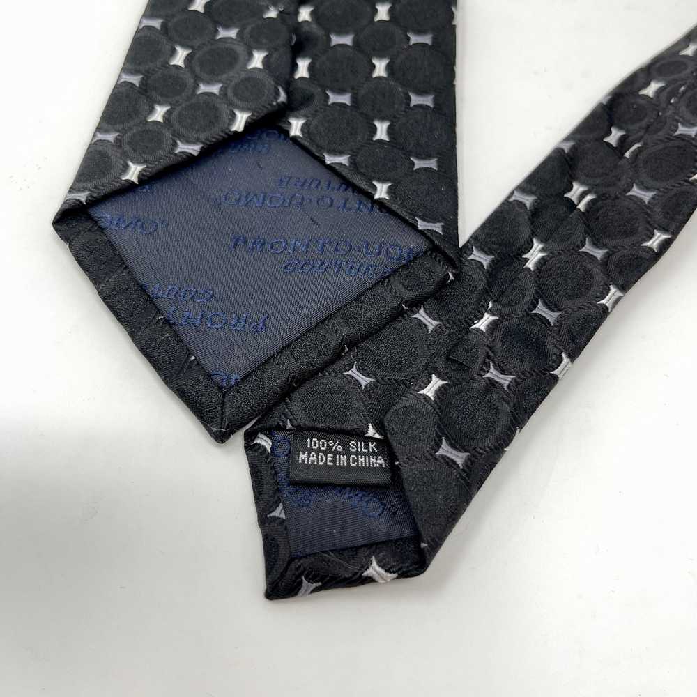 Pronto Uomo Pronto Uomo Couture 100% Silk Tie Men… - image 5