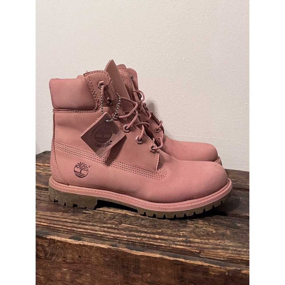 Light Pink Timberland Premium 6in Waterproof Boot… - image 2