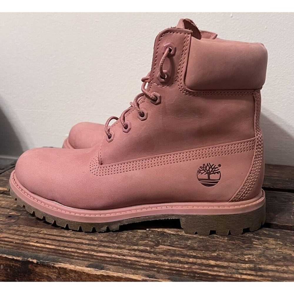 Light Pink Timberland Premium 6in Waterproof Boot… - image 7