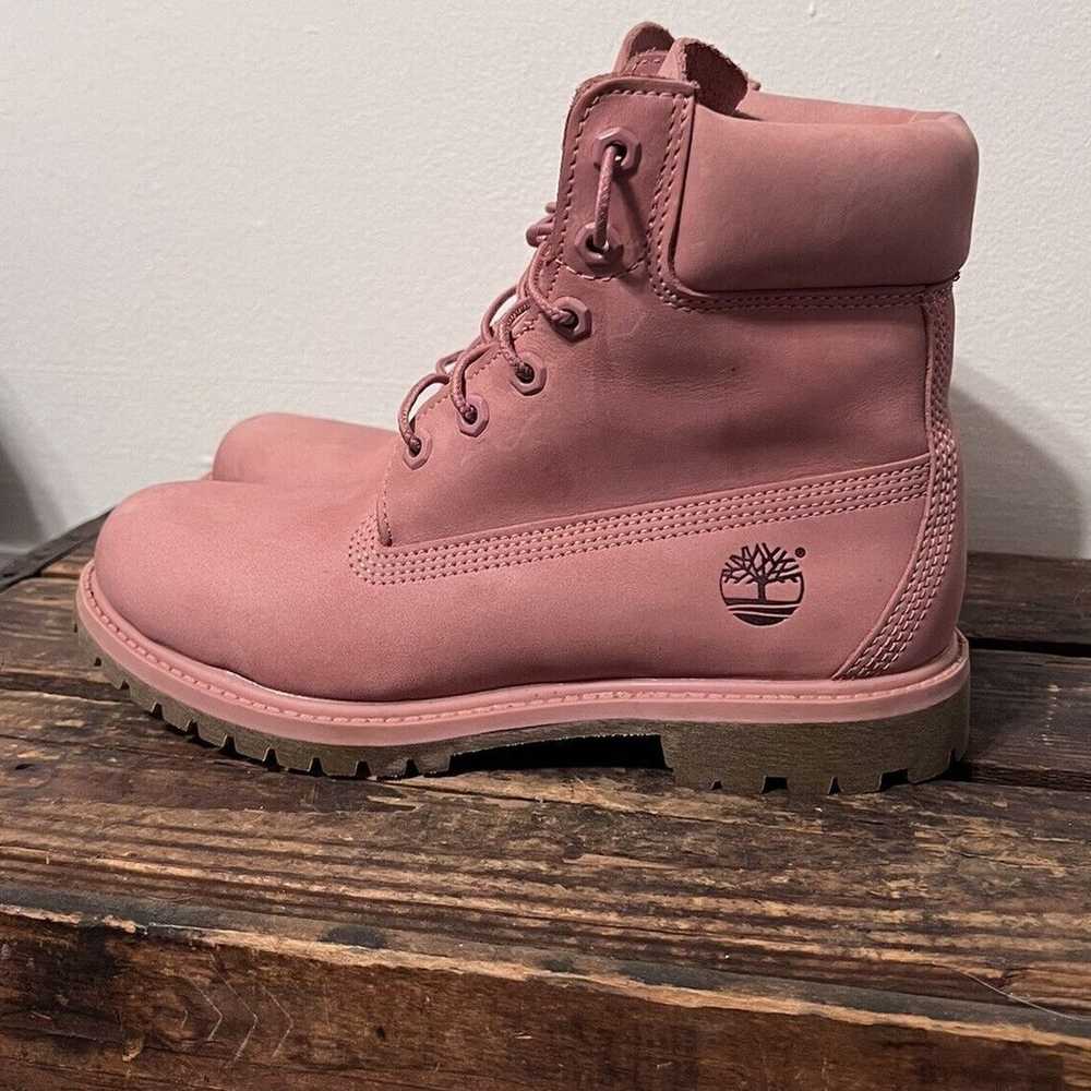 Light Pink Timberland Premium 6in Waterproof Boot… - image 8