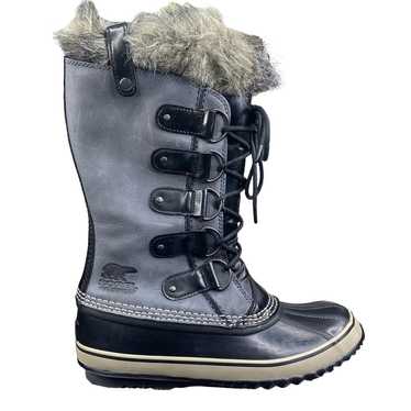 Sorel Women's Joan Of Arctic Premium Gray Black W… - image 1