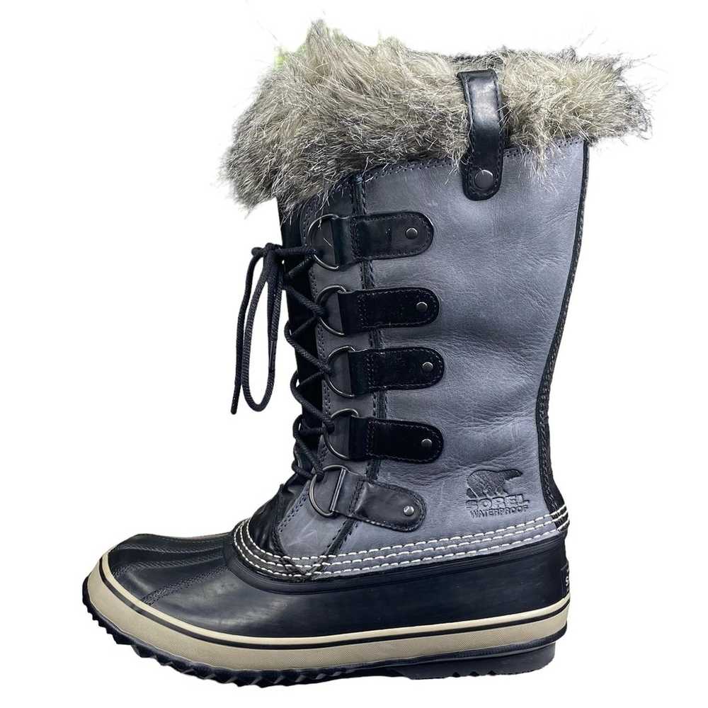 Sorel Women's Joan Of Arctic Premium Gray Black W… - image 3