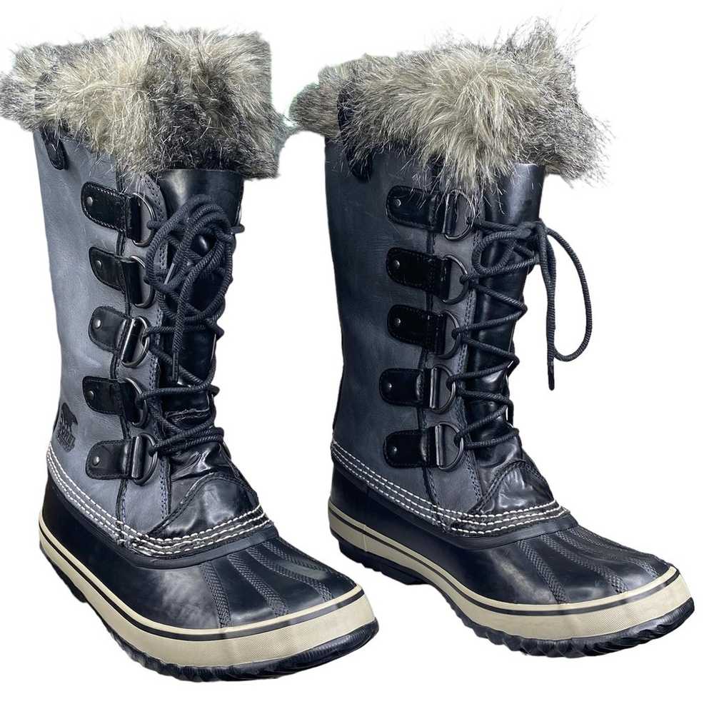 Sorel Women's Joan Of Arctic Premium Gray Black W… - image 5