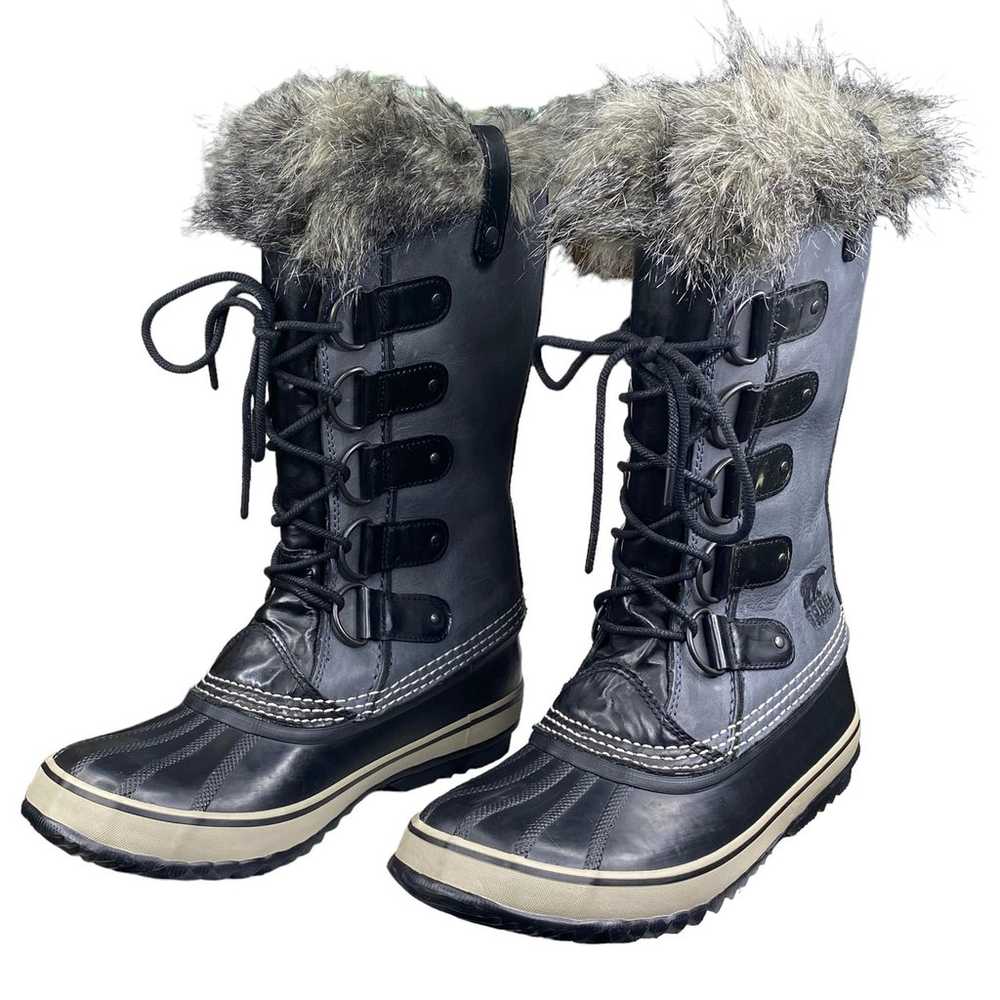 Sorel Women's Joan Of Arctic Premium Gray Black W… - image 6