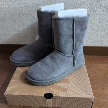 UGG Gray Sheepskin Boots