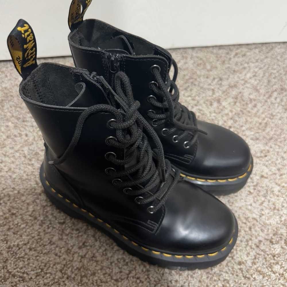 Doc Martens Jadon Platform Boots Size 6 - image 5