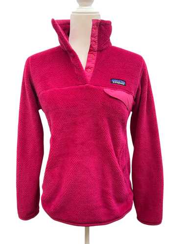 Patagonia Magenta Pullover Snap Fleece, S