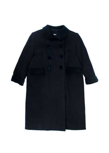 Managed by hewi Paio Crippa Navy Wool Button Coat