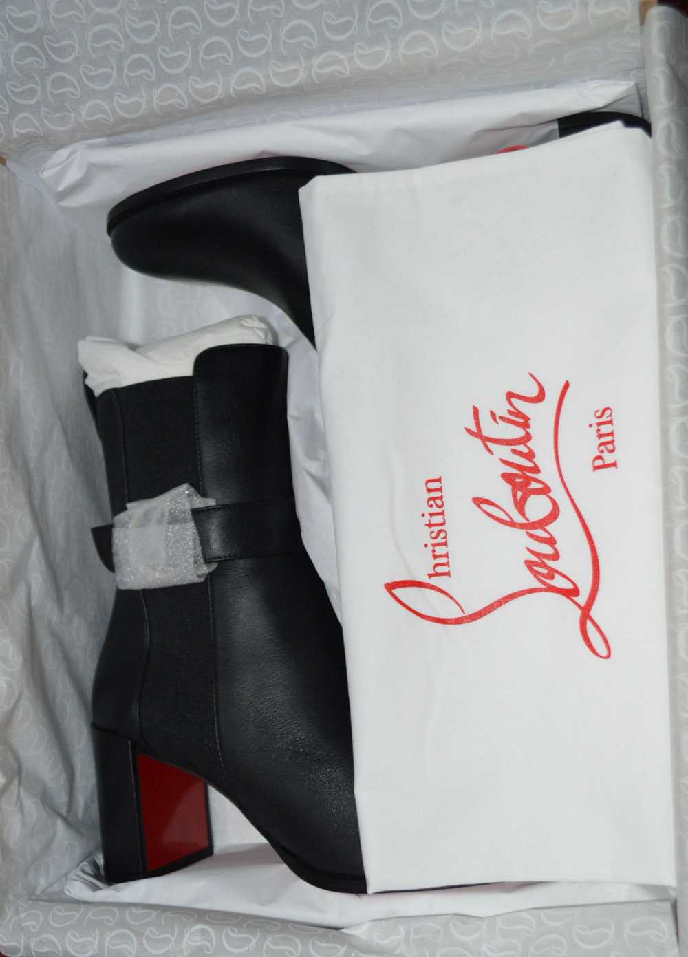 Product Details Christian Louboutin Black Chelsea… - image 9