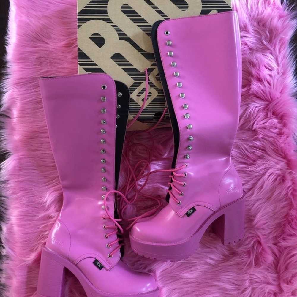 Women’s Barbie Pink Boots - image 1