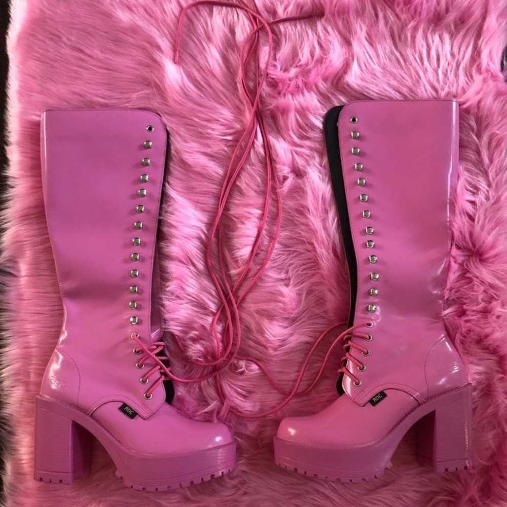 Women’s Barbie Pink Boots - image 2