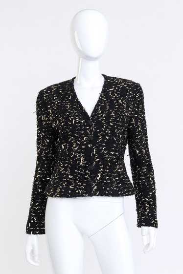 VALENTINO Tinsel Textured Jacket