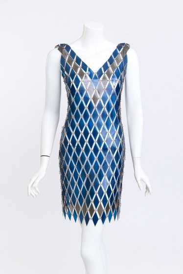 PACO RABANNE Plastic Diamond Link Dress