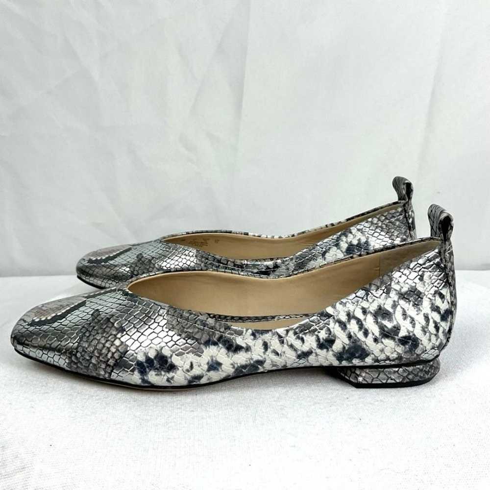 Franco Sarto Ailee Flats Metallic Snakeskin Balle… - image 4