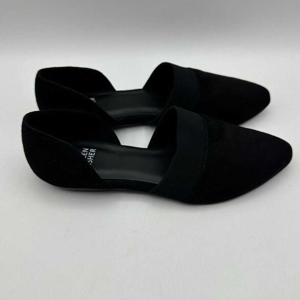 Eileen Fisher Flute Vero Cuoio D'Orsay Suede Flat… - image 2