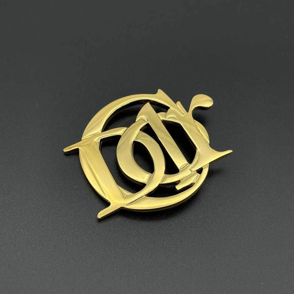 Dior Christian Dior C・Dior Logo Brooch - image 4