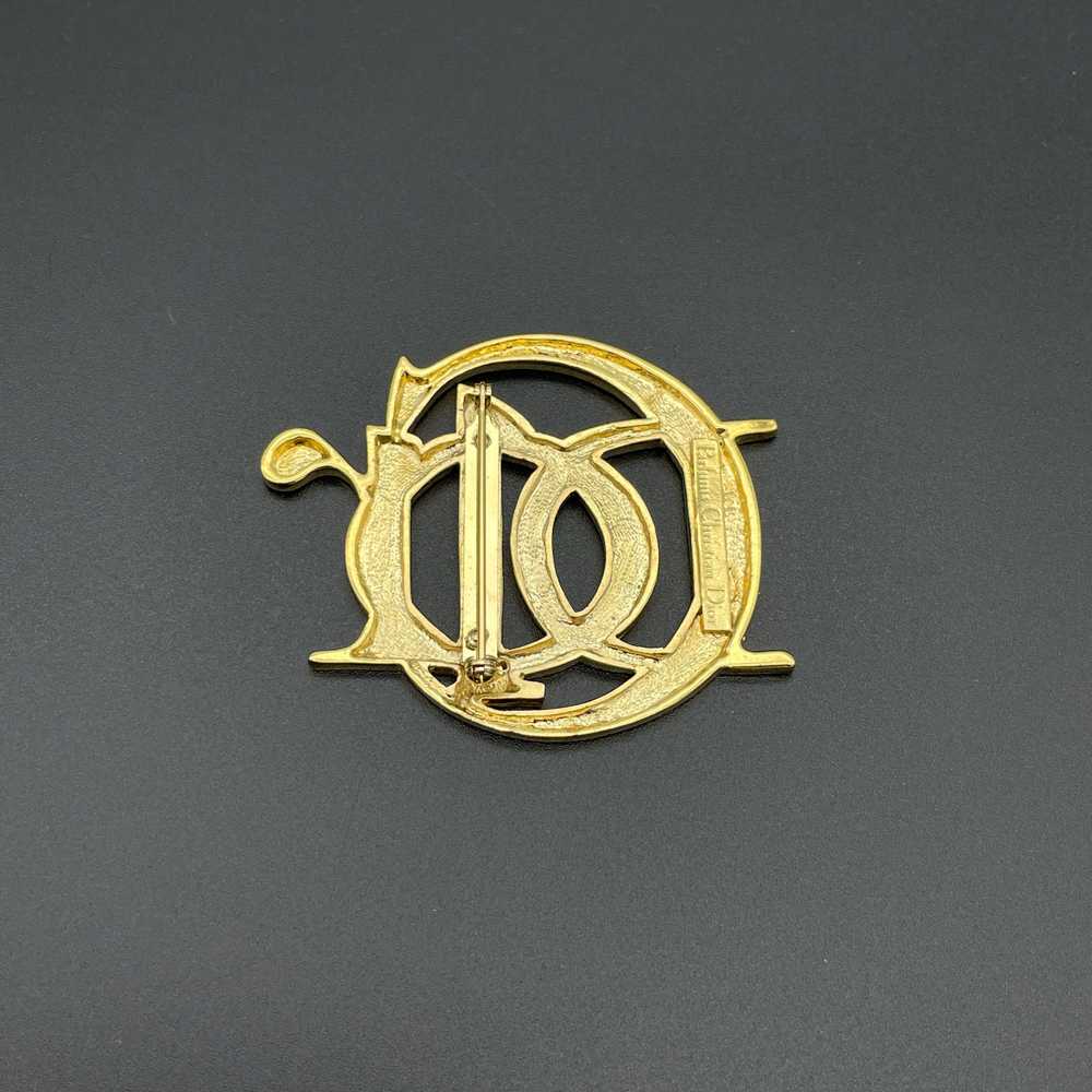 Dior Christian Dior C・Dior Logo Brooch - image 5